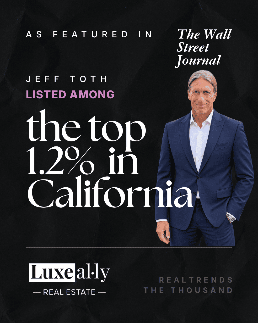 Fast Company Jeff Toth LuxeAlly Real Estate San Diego Most Innovative Companies